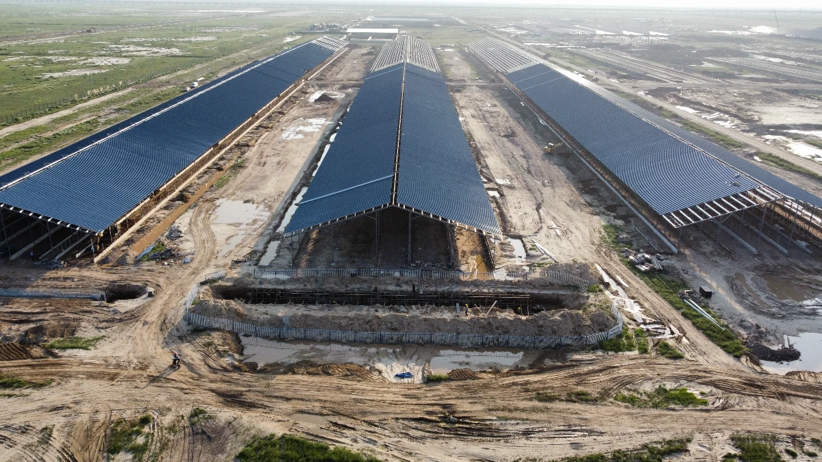 edifício agrícola pré-fabricado