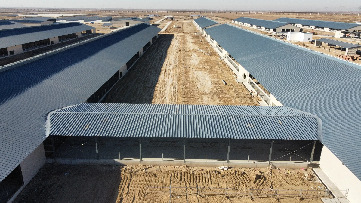 edifício agrícola pré-fabricado