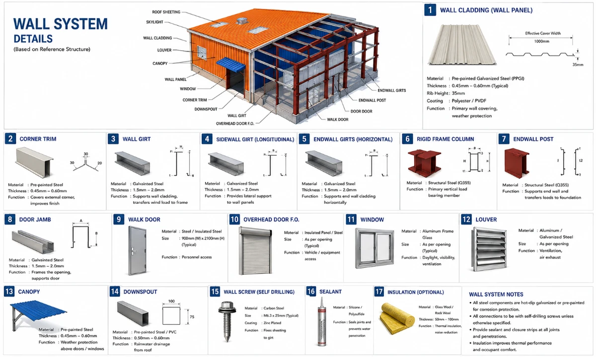 Vikkins wall system panels