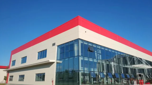 Steel structure warehouse built by VIKKINS in China